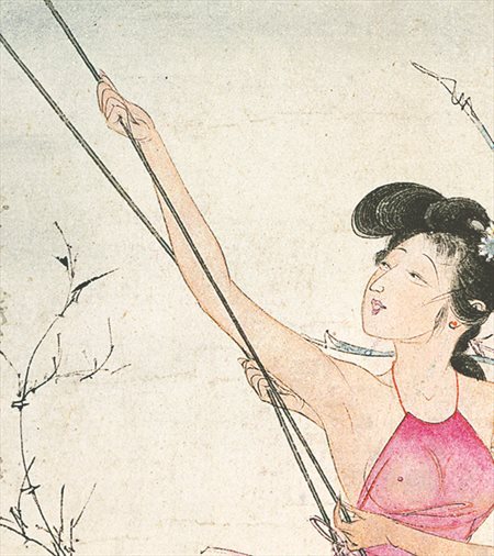 余庆县-胡也佛的仕女画和最知名的金瓶梅秘戏图